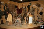 Saddles and Tack. Photo by Dawn Ballou, Pinedale Online.