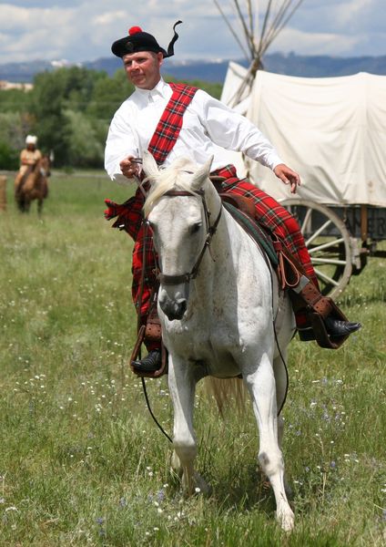 William Drummond Stewart. Photo by Clint Gilchrist, Pinedale Online.