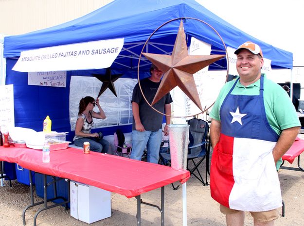 Texas Style Fajitas. Photo by Pam McCulloch, Pinedale Online.