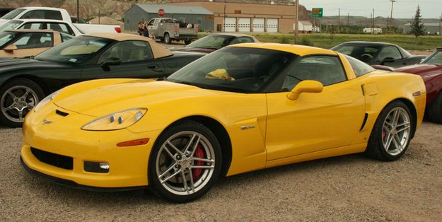 C6 Z 06 Model. Photo by Dawn Ballou, Pinedale Online.