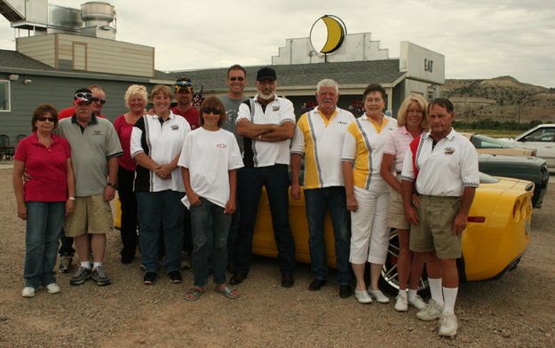 Corvette Car Club. Photo by Dawn Ballou, Pinedale Online.