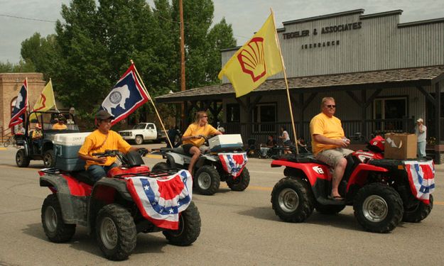 Shell ATVs. Photo by Dawn Ballou, Pinedale Online.