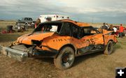 76 car - After Shot. Photo by Dawn Ballou, Pinedale Online.