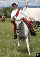 William Drummond Stewart. Photo by Clint Gilchrist, Pinedale Online.