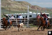 Chad and Brian Espenscheid. Photo by Clint Gilchrist, Pinedale Online.