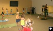 Yoga Class. Photo by Pam McCulloch, Pinedale Online.