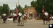 Color Guard. Photo by Dawn Ballou, Pinedale Online.