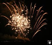 Fireworks. Photo by Dawn Ballou, Pinedale Online.