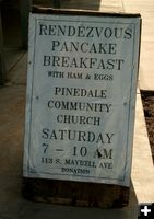 Pancake Breakfast. Photo by Dawn Ballou, Pinedale Online.
