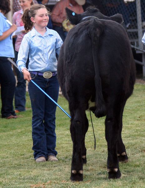 Rylee Whitman. Photo by Clint Gilchrist, Pinedale Online.