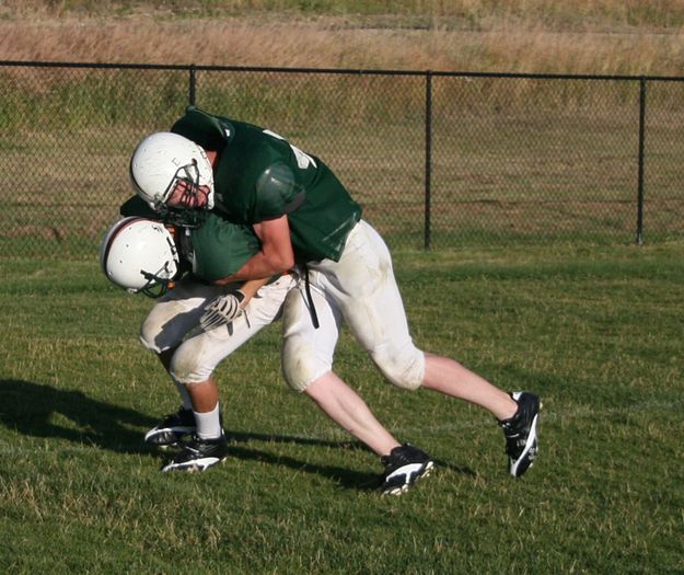 Full Contact. Photo by Pam McCulloch, Pinedale Online.