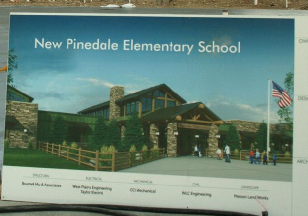 New School. Photo by Dawn Ballou, Pinedale Online.