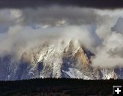 Snow on Fremont Peak. Photo by Dave Bell.