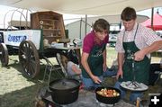 Dutch Oven Cook-off. Photo by Dawn Ballou, Pinedale Online.