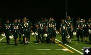 Leaving the Field. Photo by Pam McCulloch, Pinedale Online.