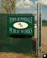 Public Works. Photo by Dawn Ballou, Pinedale Online.