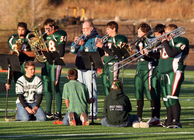 National Anthem. Photo by Clint Gilchrist, Pinedale Online.