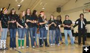 Volleyball Team. Photo by Pam McCulloch, Pinedale Online.