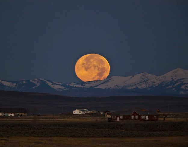 Moon Set. Photo by Dave Bell.