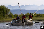 Electrofishing. Photo by Mark Gocke, Wyoming Game & Fish.