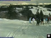 White Pine Ski Area Open. Photo by White Pine top webcam.