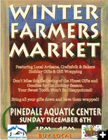 Winter Farmers Market. Photo by Pinedale Farmers Market.