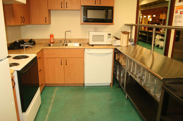 Auxiliary Kitchen. Photo by Dawn Ballou, Pinedale Online.