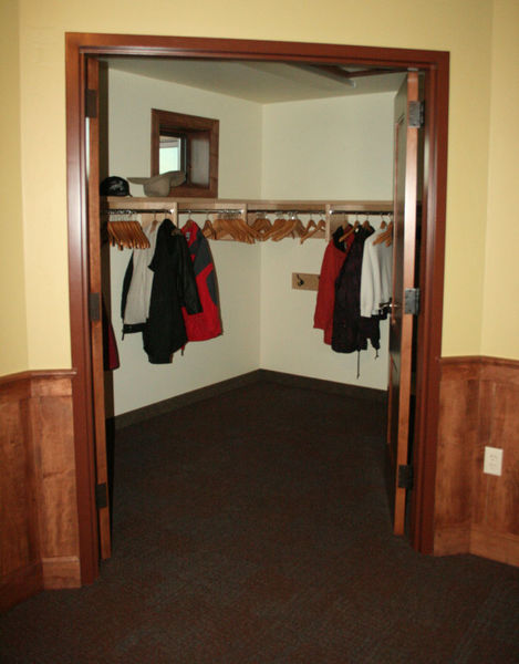 Coat Room. Photo by Dawn Ballou, Pinedale Online.