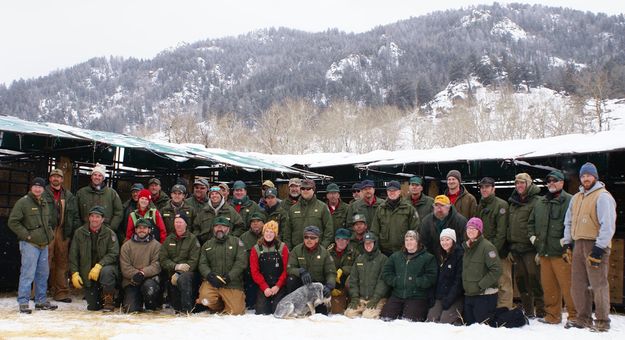 Crew. Photo by Cat Urbigkit, Pinedale Online.