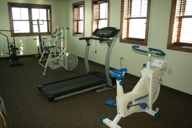 Exercise Room. Photo by Dawn Ballou, Pinedale Online.