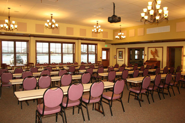 Meeting Area. Photo by Dawn Ballou, Pinedale Online.