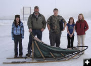 Gary turner and Junior Mushers. Photo by Gayle Hamner.