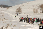 Pinedale Start. Photo by Dawn Ballou, Pinedale Online.