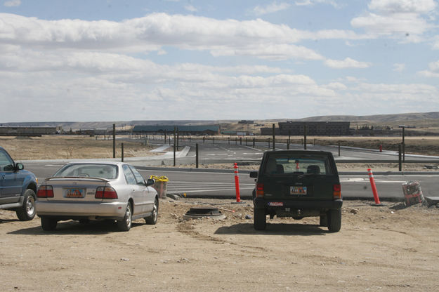 View Facing Pine Street. Photo by Pam McCulloch, Pinedale Online.