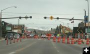 Road Construction. Photo by Dawn Ballou, Pinedale Online.