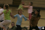 Skipping. Photo by Pam McCulloch, Pinedale Online.