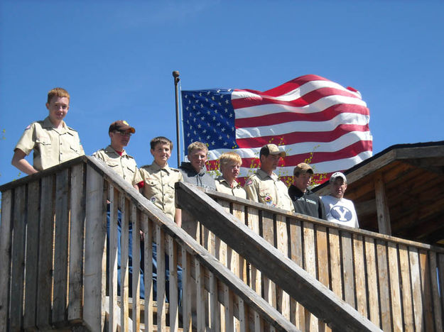 LaBarge Scouts. Photo by Christy Anspach.