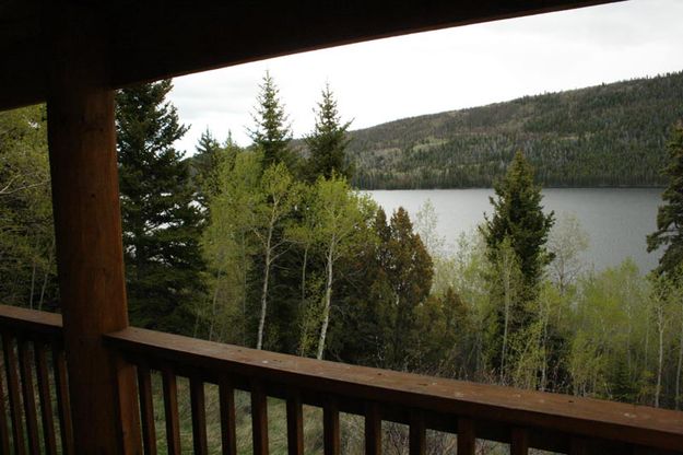 Deck View. Photo by Dawn Ballou, Pinedale Online.