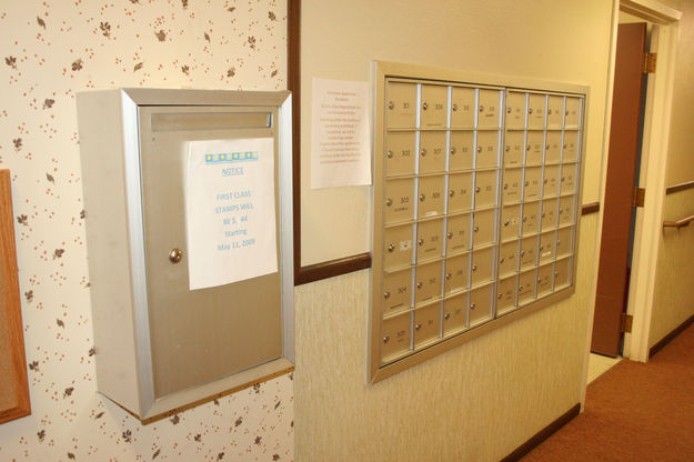 Mailboxes. Photo by Dawn Ballou, Pinedale Online.