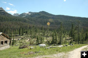 Campground view. Photo by Dawn Ballou, Pinedale Online.