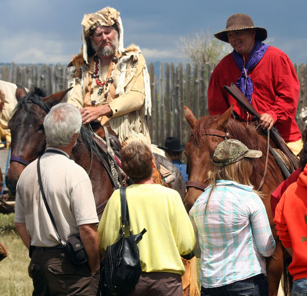 Meet the Cast. Photo by Clint Gilchrist, Pinedale Online.