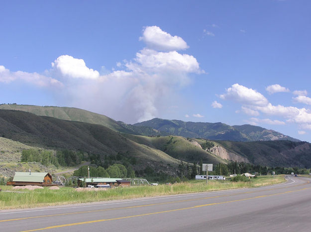 Bull Fire. Photo by Bob Rule, KPIN 101.1 FM.