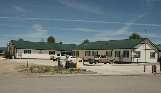 Questar building. Photo by Dawn Ballou, Pinedale Online.