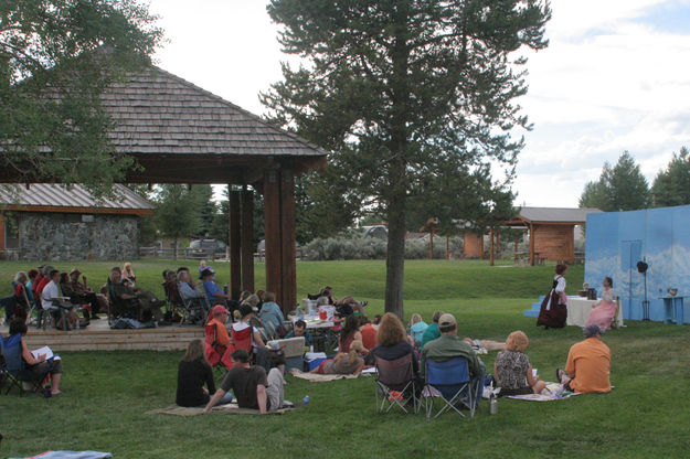 Audience. Photo by Tim Ruland, Pinedale Fine Arts Council.