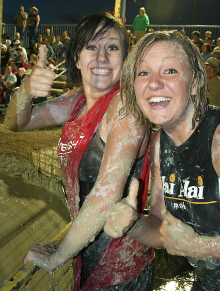 Mud Girls. Photo by Pam McCulloch, Pinedale Online.