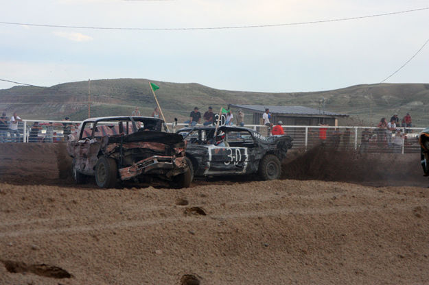 Crash. Photo by Pam McCulloch, Pinedale Online.
