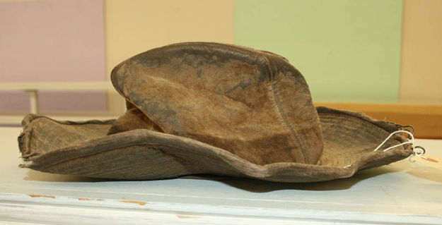 Old hat. Photo by Dawn Ballou, Pinedale Online.