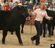 Emilee Sims. Photo by Clint Gilchrist, Pinedale Online.