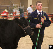 Ethan Wolaver. Photo by Clint Gilchrist, Pinedale Online.