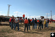Driver's Meeting. Photo by Pam McCulloch, Pinedale Online.